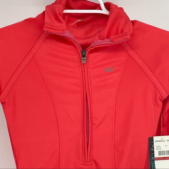 ONEILL NWT HYBRID AMITY ZIP PULLOVER SWIM SUN PROTECTION HALF ZIP TOP EXTRA SMAL - Picture 7 of 14